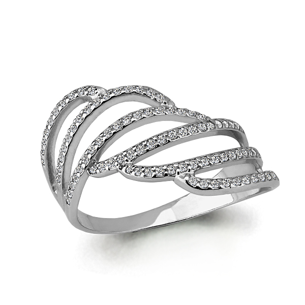 

Кольцо из серебра р. 17,5 AQUAMARINE 64587А_925_з, 64587А_925_з