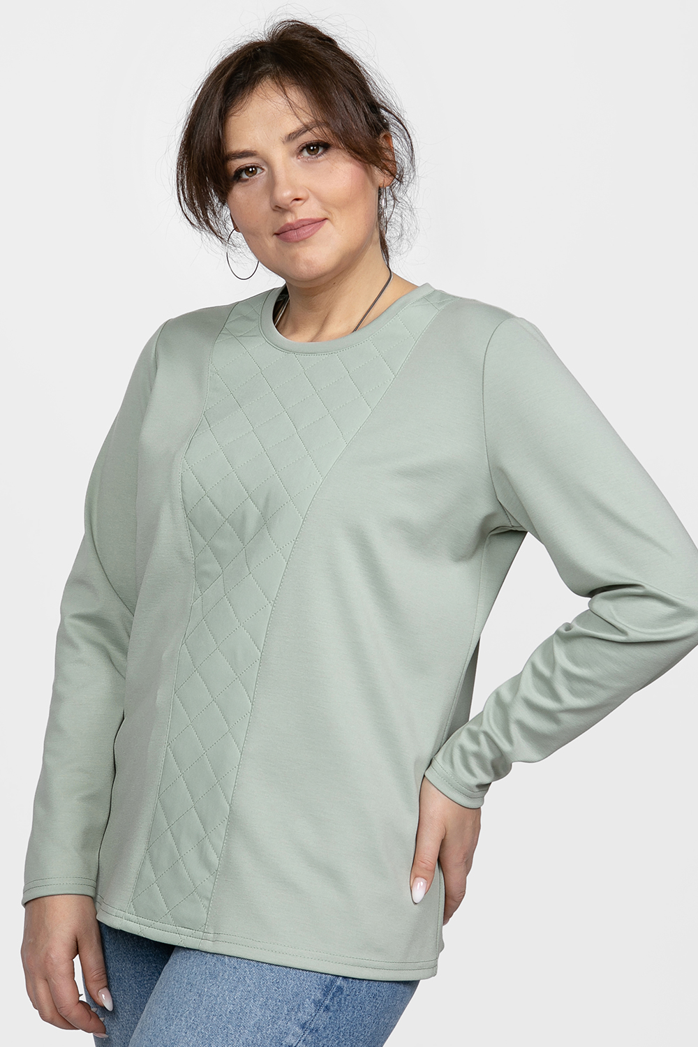 

Джемпер женский SVESTA C2674VerOli зеленый 60 RU, C2674VerOli