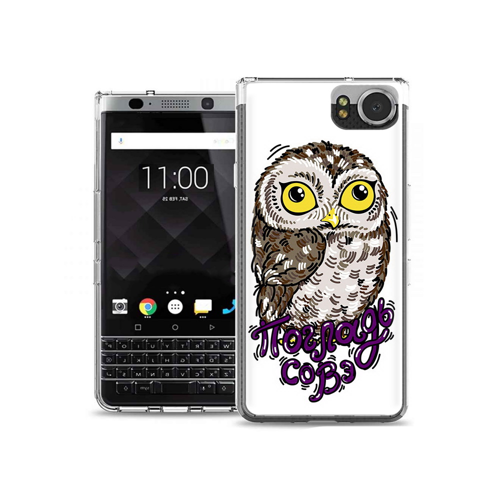 

Чехол MyPads Tocco для BlackBerry KeyOne Погладь Совэ, Tocco