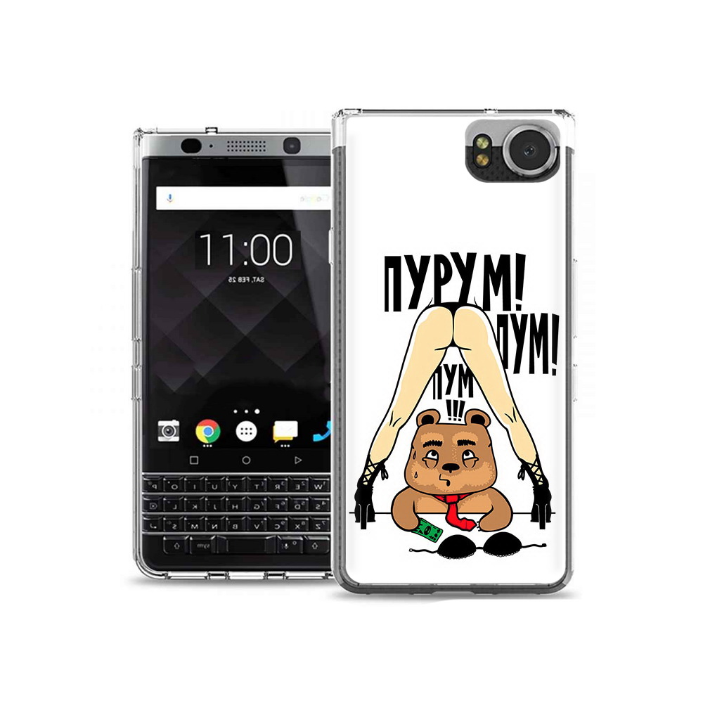 

Чехол MyPads Tocco для BlackBerry KeyOne Пурум пум пум, Tocco