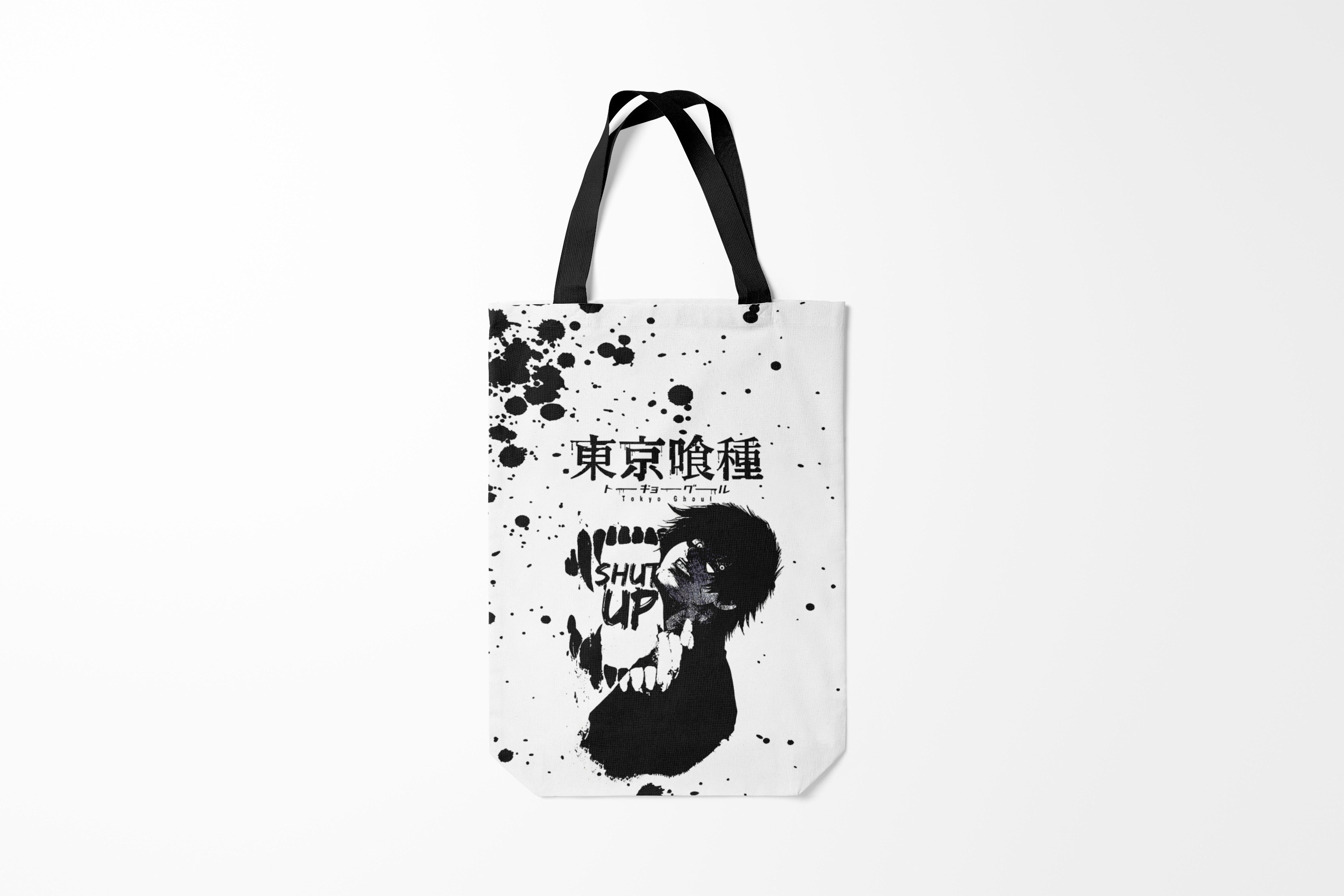 

Сумка шoппер унисекс Burnettie Токийский Гуль SHUT UP Tokyo Ghoul,, Токийский Гуль SHUT UP Tokyo Ghoul
