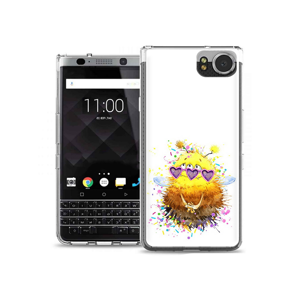 

Чехол MyPads Tocco для BlackBerry KeyOne Пушитый шмель, Tocco