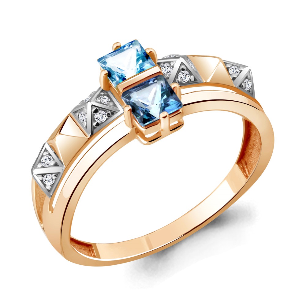 

Кольцо из серебра р. , AQUAMARINE 65846521А_925_з, 65846521А_925_з