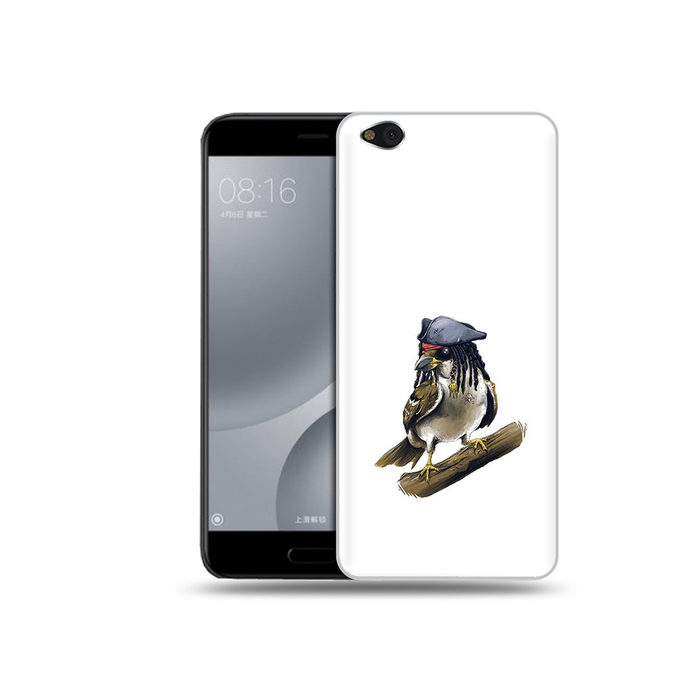

Чехол MyPads Tocco для Xiaomi Mi 5C Джек воробей (PT61938.328.65), Прозрачный, Tocco
