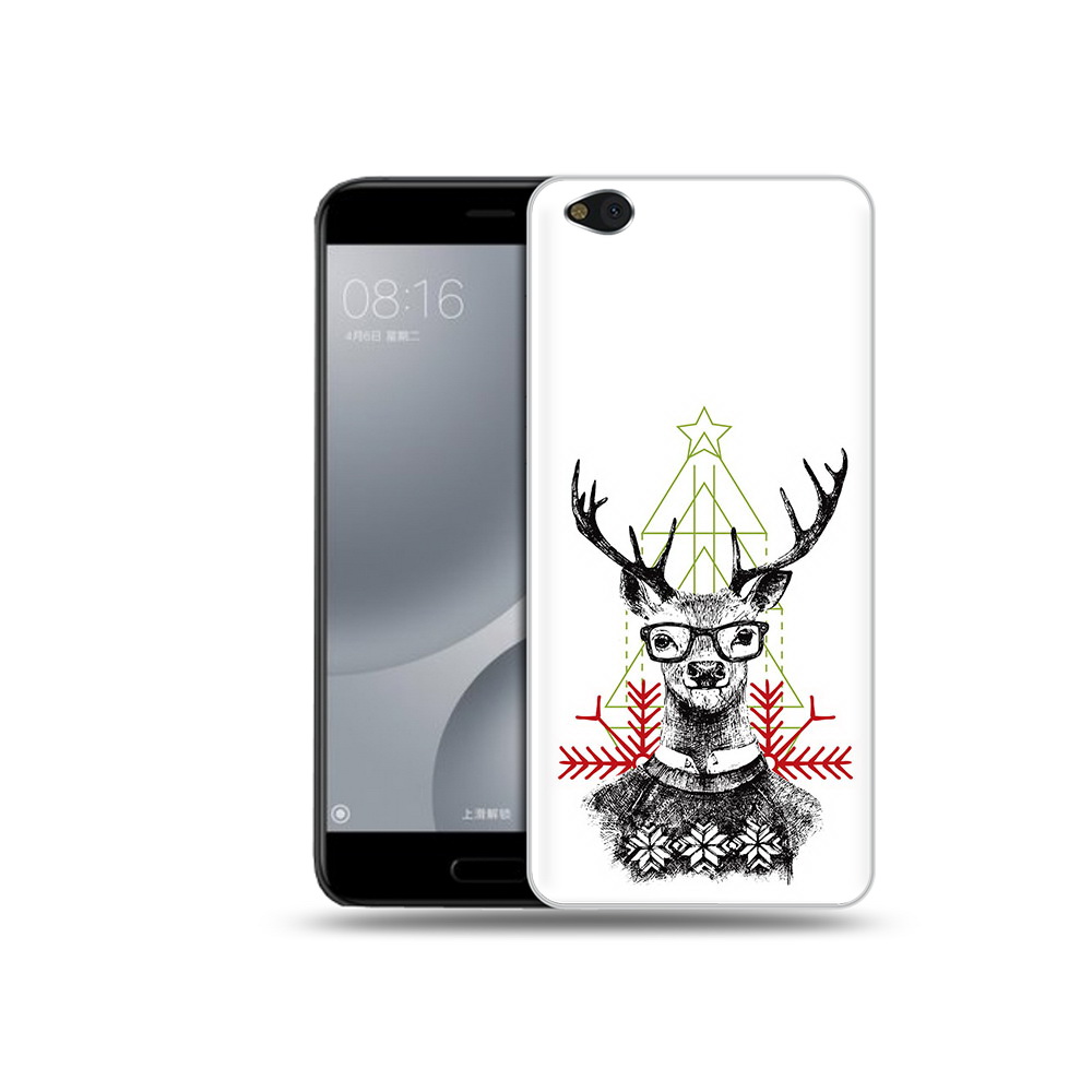 

Чехол MyPads Tocco для Xiaomi Mi 5C умный олень (PT61938.328.652), Прозрачный, Tocco