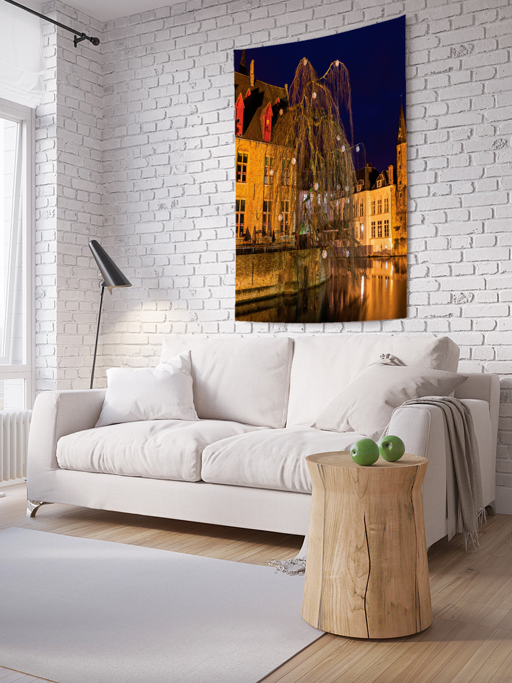 

Вертикальное фотопанно на стену JoyArty Речные дворы 100x150 см, Речные дворы