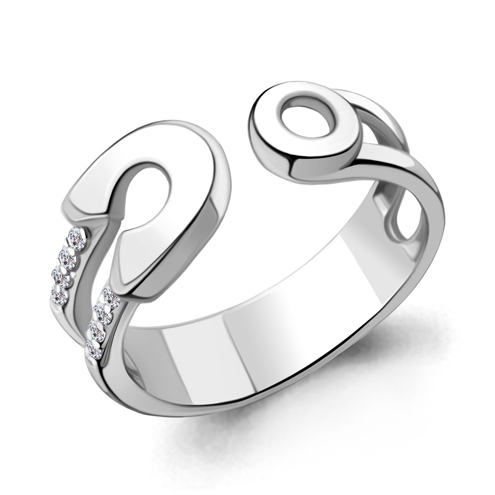 

Кольцо из серебра р. 18,5 AQUAMARINE 68047А_925_р, 68047А_925_р