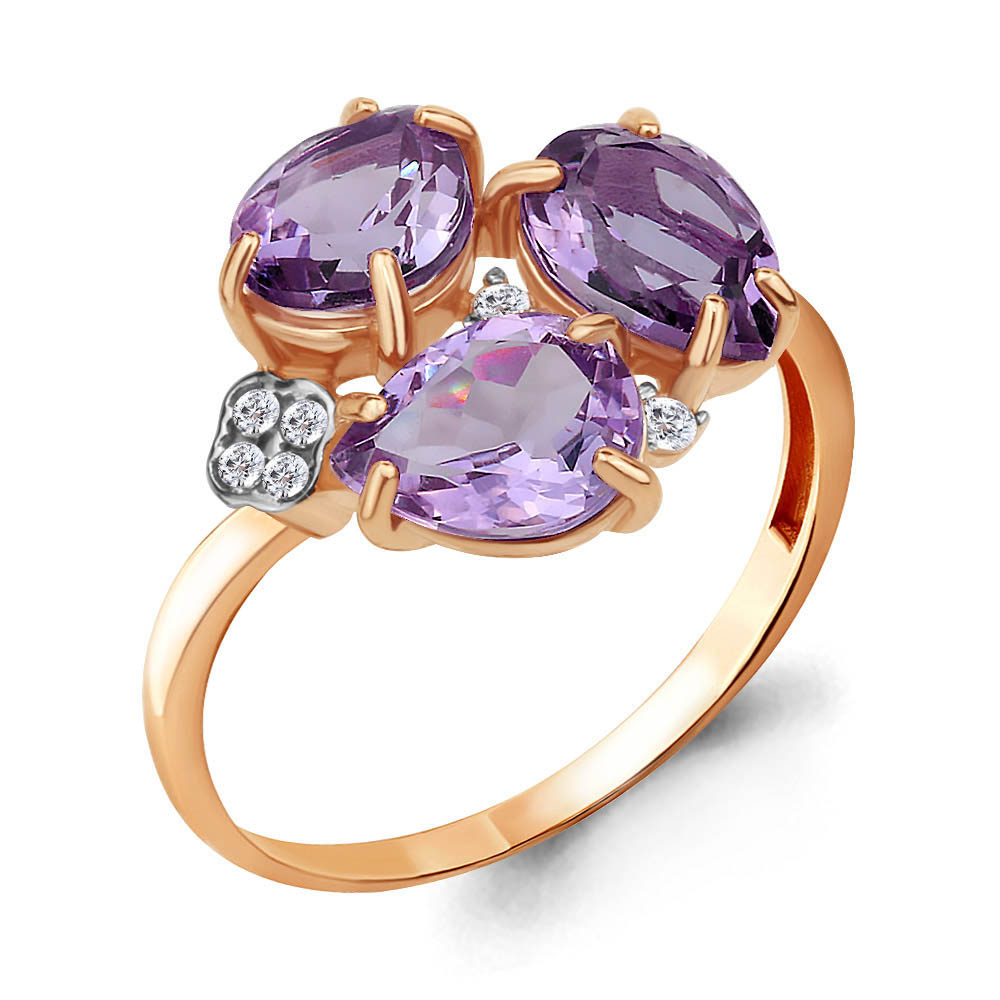 

Кольцо из серебра р.  AQUAMARINE 6905004А_925_з, 6905004А_925_з