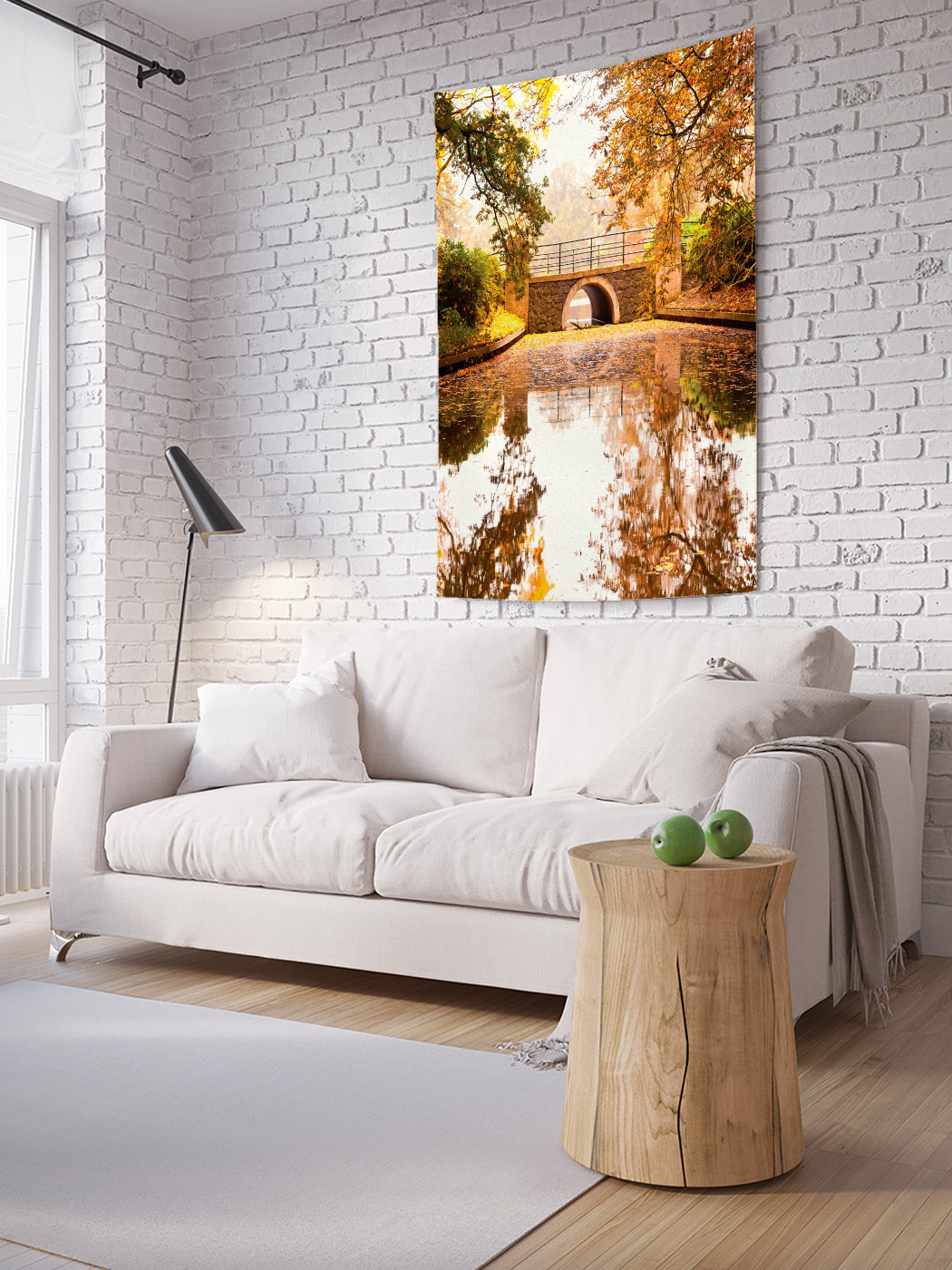 

Вертикальное фотопанно на стену JoyArty Осенняя иллюстрация 100x150 см, Осенняя иллюстрация