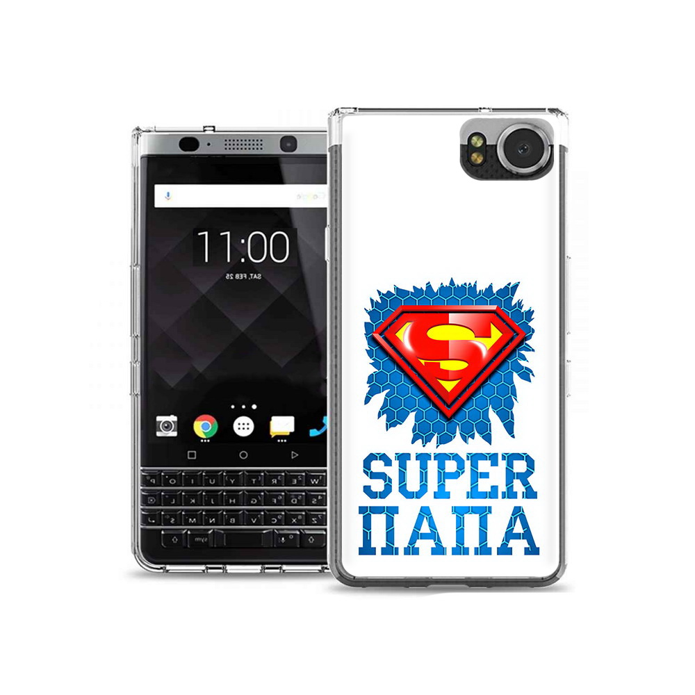 

Чехол MyPads Tocco для BlackBerry KeyOne Супер Папа, Tocco