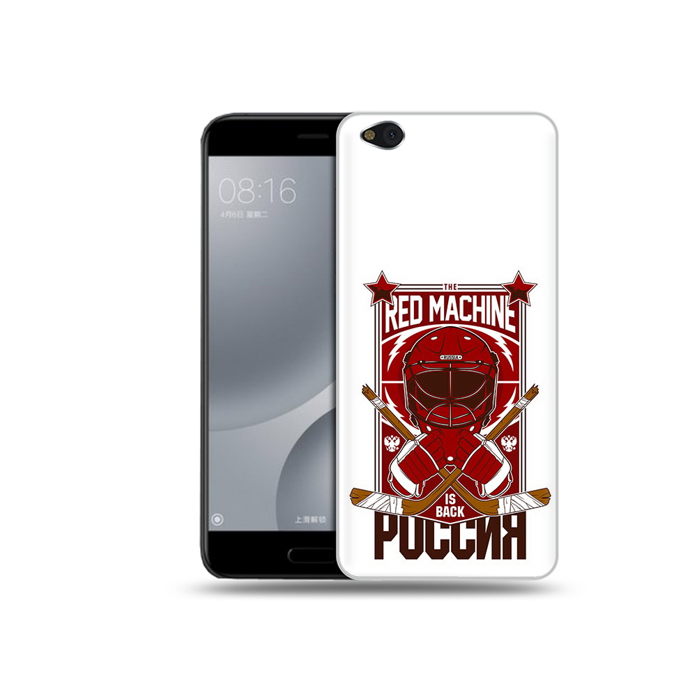 

Чехол MyPads Tocco для Xiaomi Mi 5C хоккей россия (PT61938.328.666), Прозрачный, Tocco