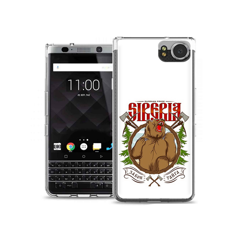 

Чехол MyPads Tocco для BlackBerry KeyOne Тайга, Tocco