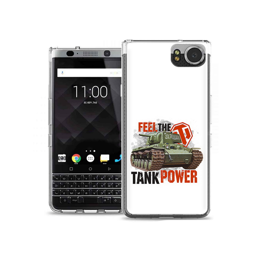 Чехол MyPads Tocco для BlackBerry KeyOne Танк