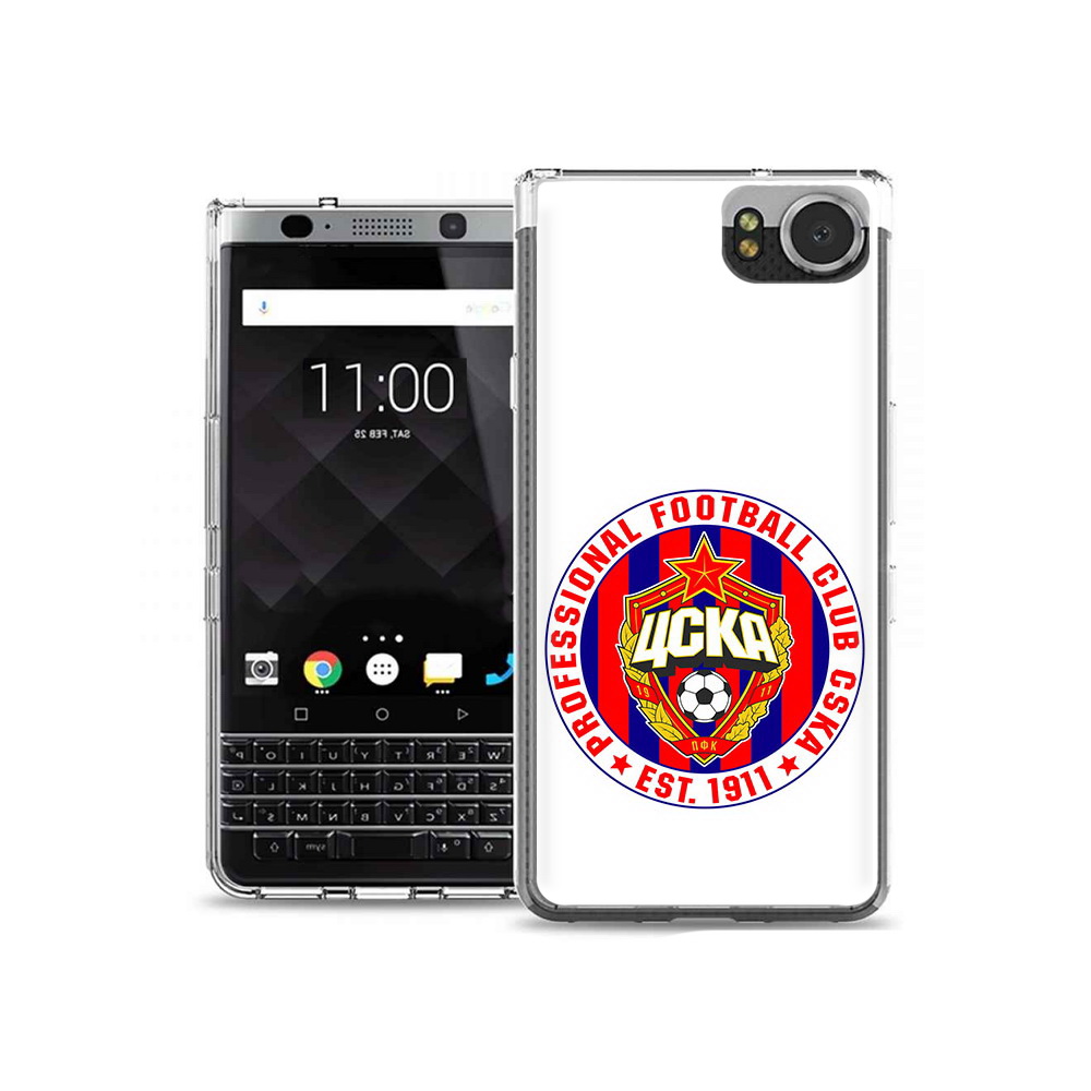 

Чехол MyPads Tocco для BlackBerry KeyOne ФК ЦСК логотип, Tocco