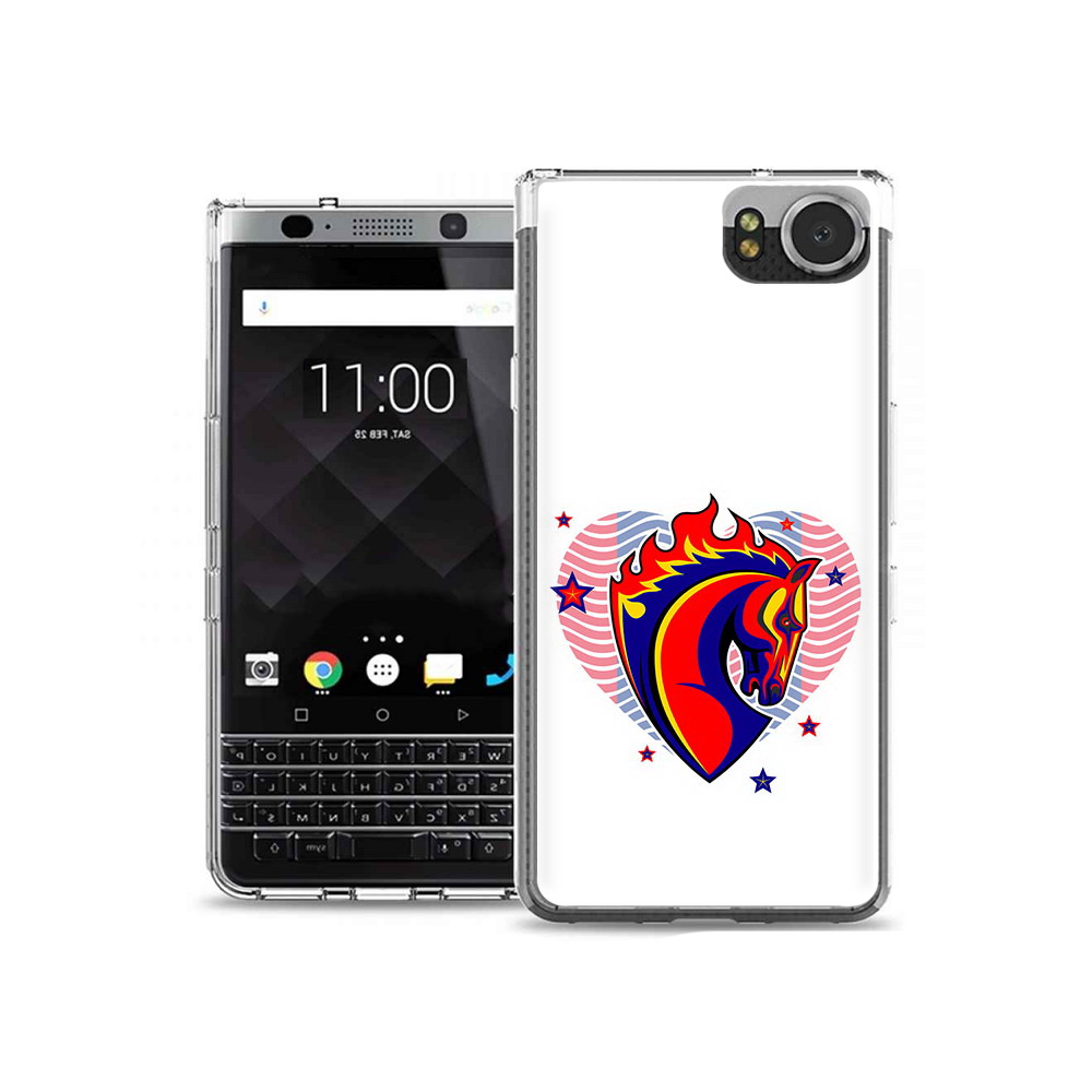 

Чехол MyPads Tocco для BlackBerry KeyOne ФК ЦСЛ Лошадь, Tocco
