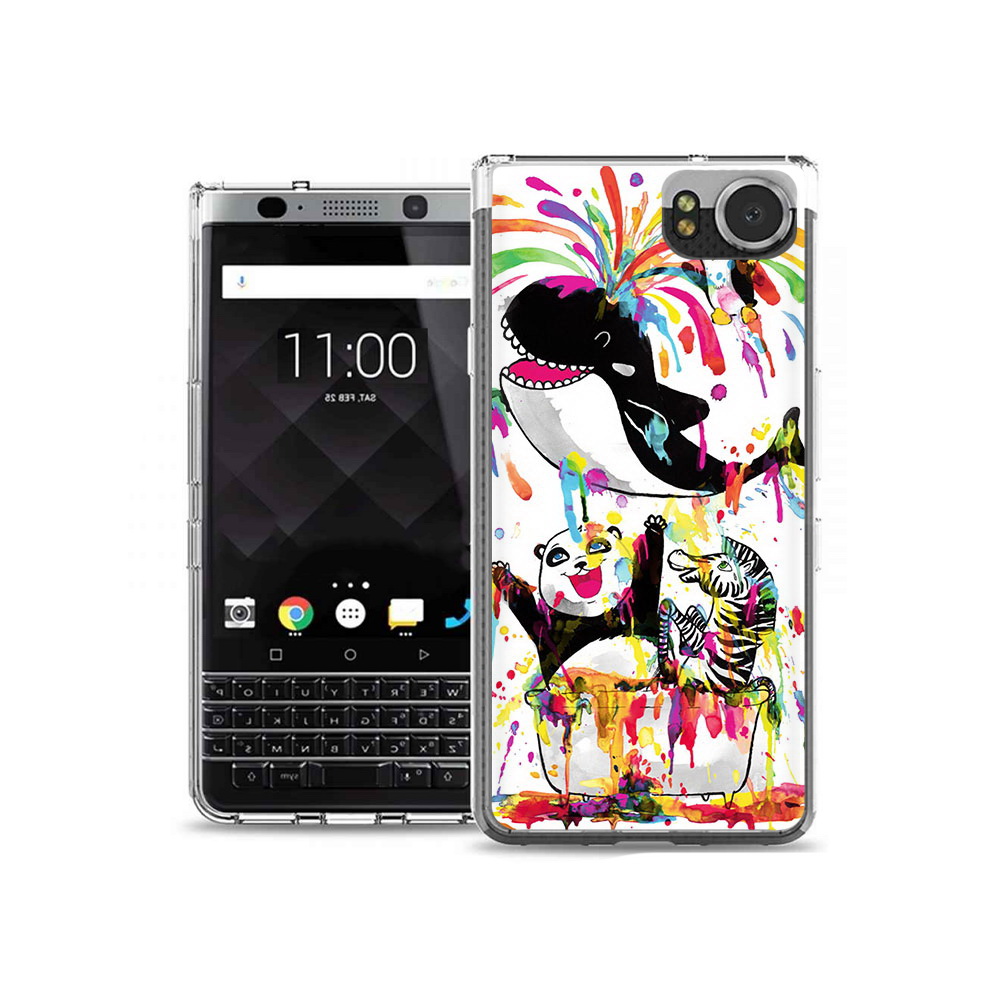 

Чехол MyPads Tocco для BlackBerry KeyOne Хиппи кит, Tocco