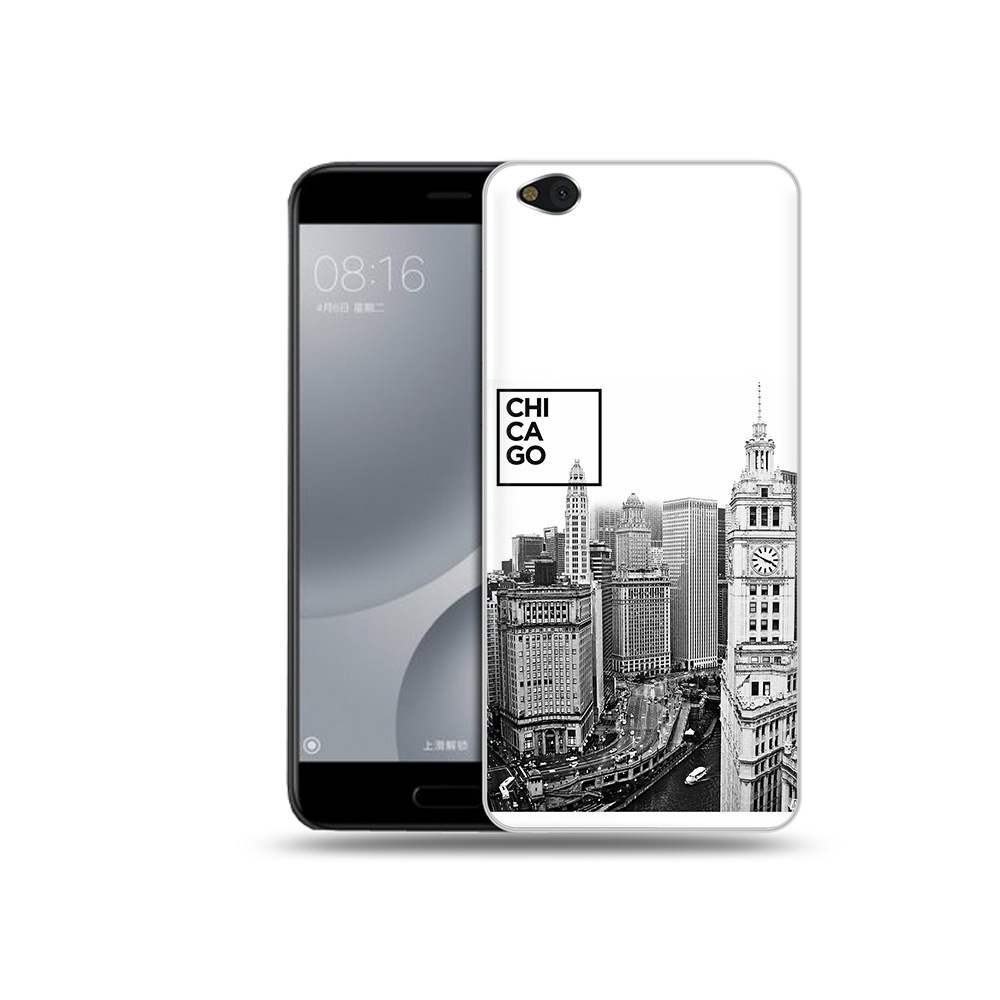 

Чехол MyPads Tocco для Xiaomi Mi 5C черно белый чикаго (PT61938.328.689), Прозрачный, Tocco