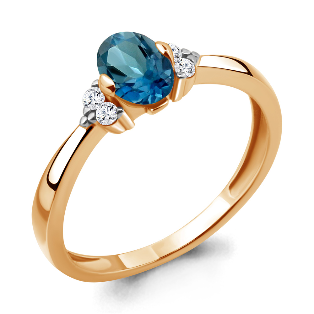 

Кольцо из серебра р. 17 AQUAMARINE 6523608А_925_з, 6523608А_925_з