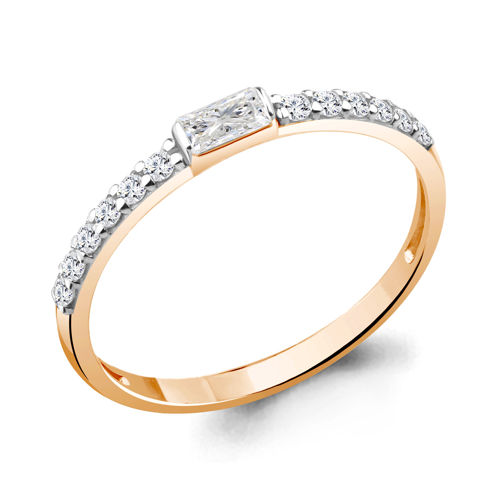 

Кольцо из золота р. 19,5 AQUAMARINE 67247А_585_кз, 67247А_585_кз