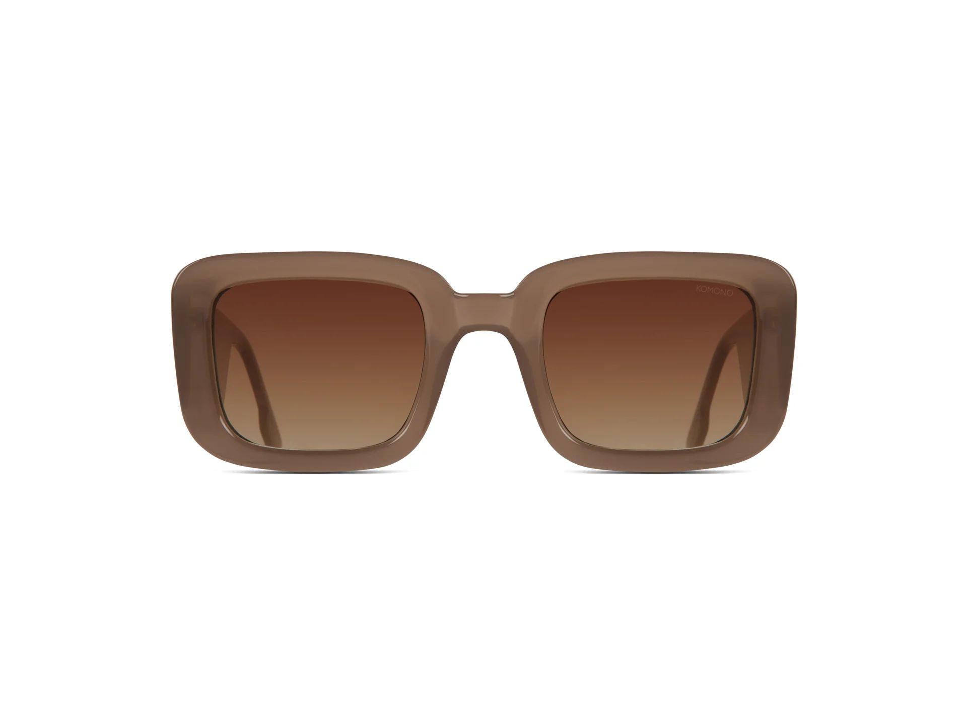 Солнцезащитные очки женские Komono Avery Sahara коричневые