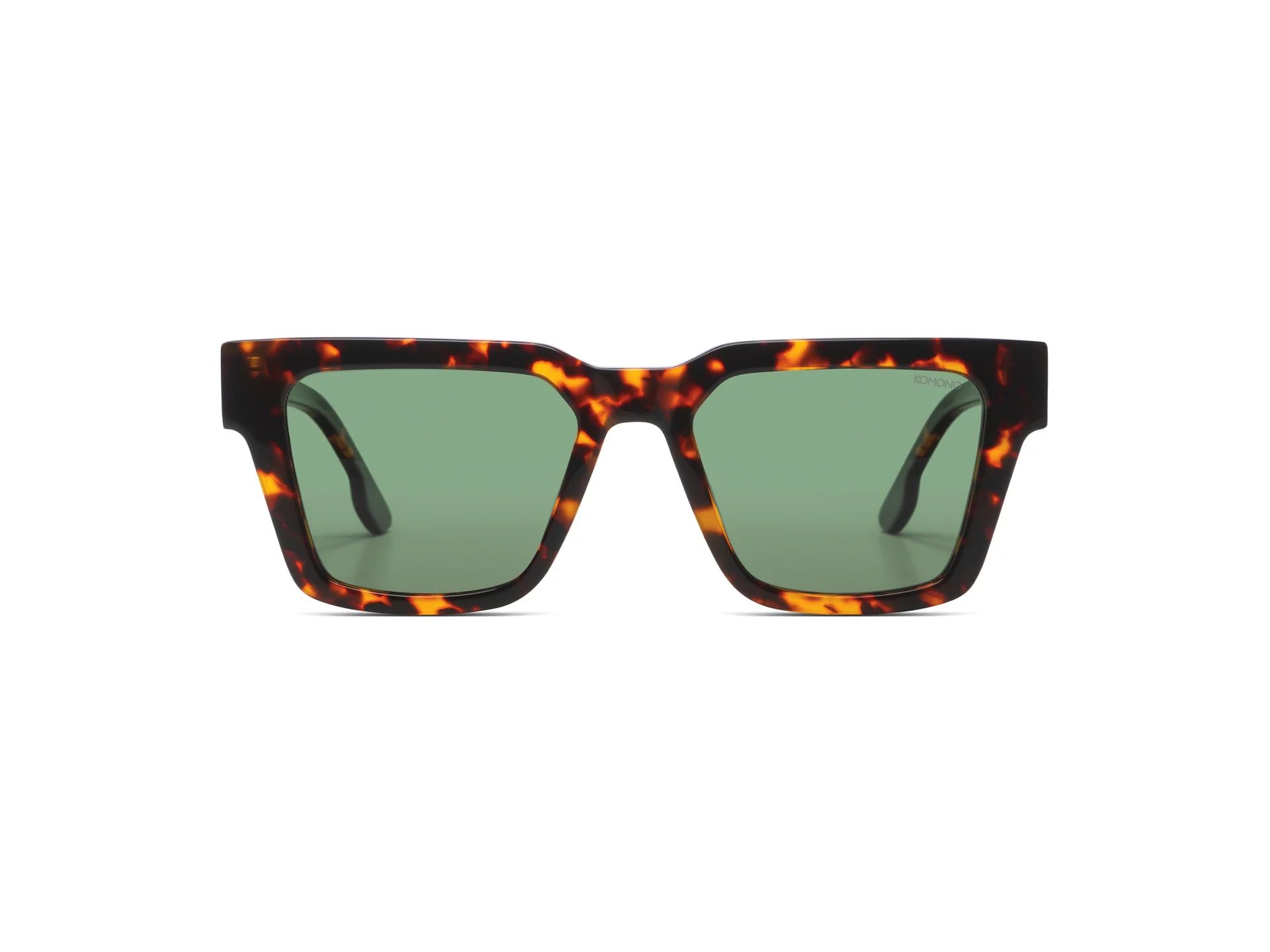 Солнцезащитные очки женские Bob Tortoise зеленые Komono