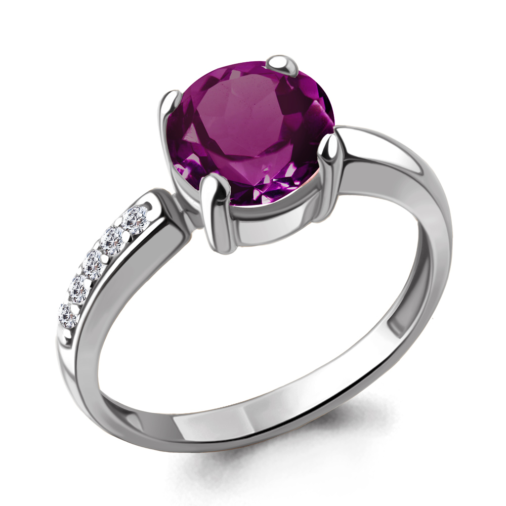 

Кольцо из серебра р. 19 AQUAMARINE 6943884А_925_р, 6943884А_925_р