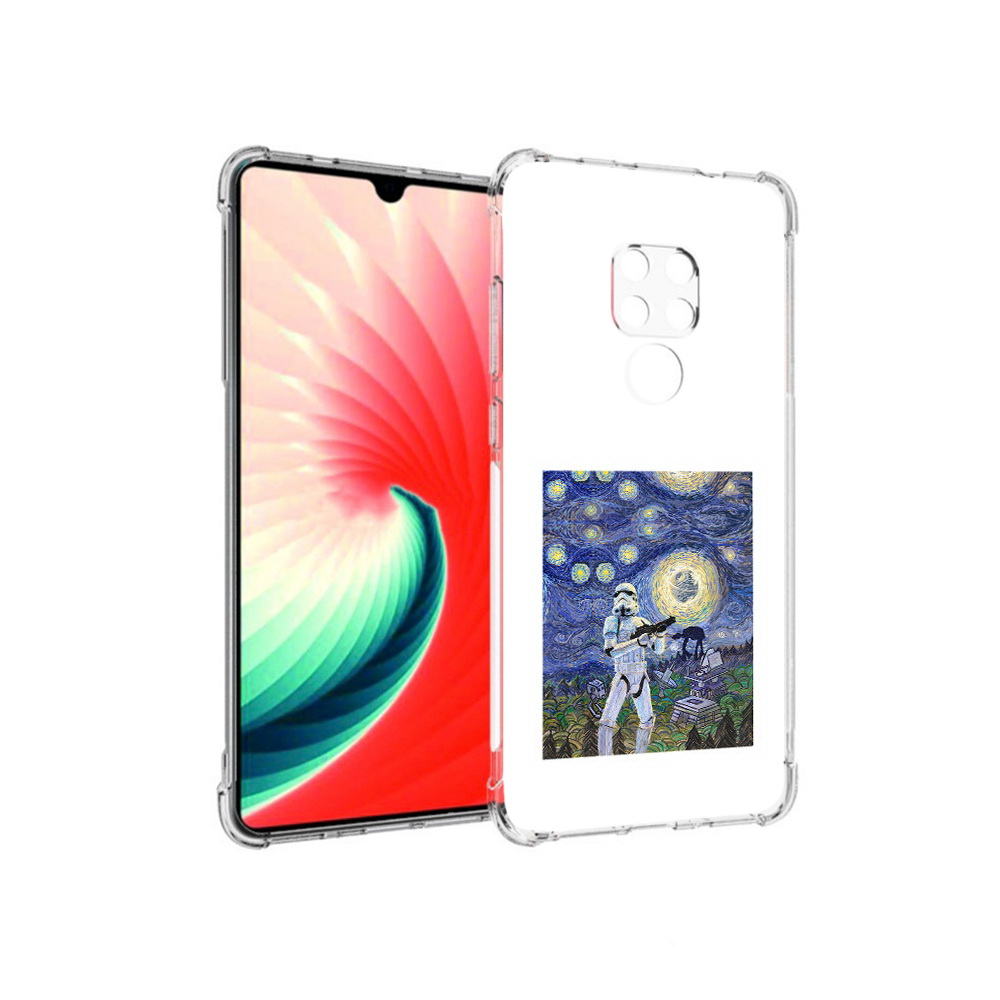 

Чехол MyPads Tocco для Huawei Mate 20 star wars звездная ночь, Прозрачный, Tocco