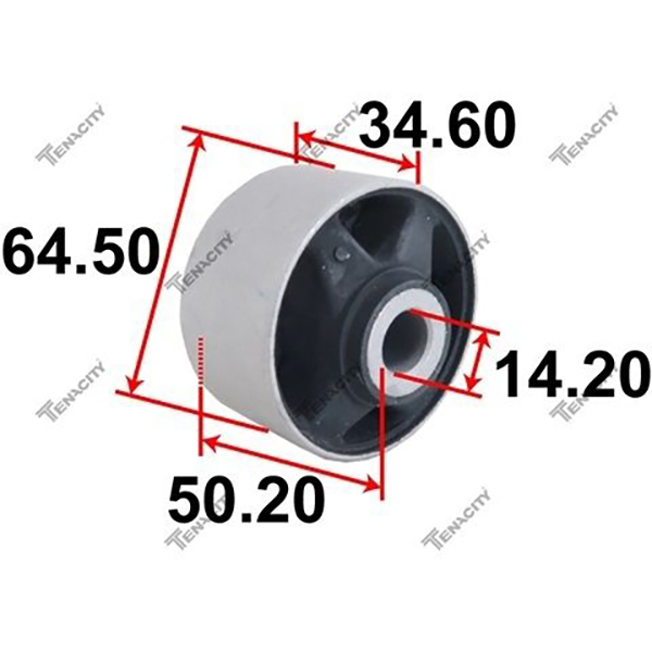фото Сайлентблок опоры дифференциала tenacity арт. admto1009