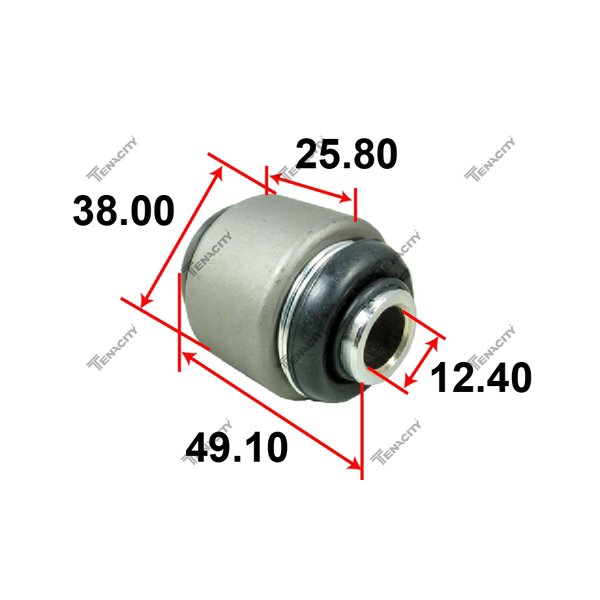 фото Сайлентблок плавающий 12/38 tenacity арт. aamto1021