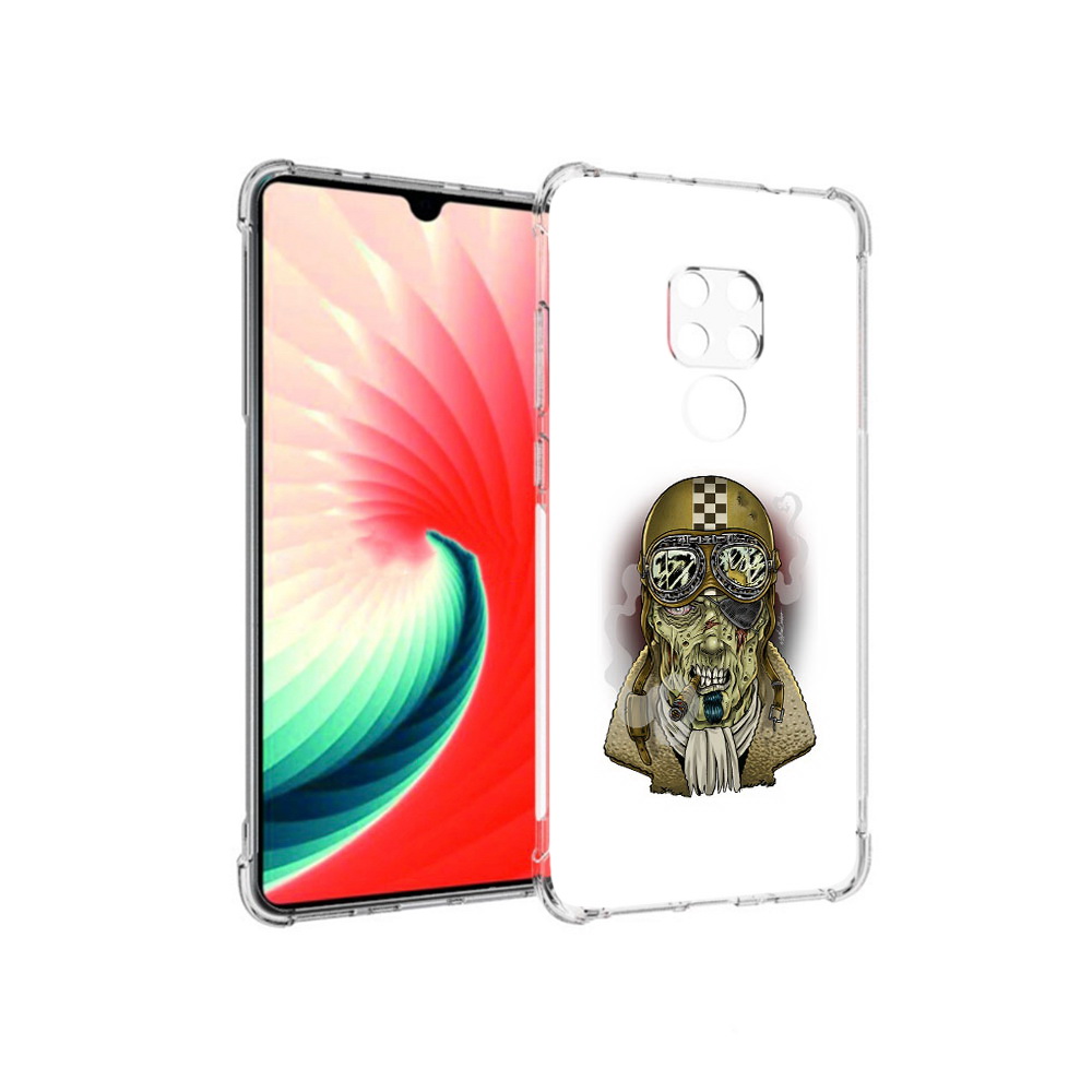 

Чехол MyPads Tocco для Huawei Mate 20 военный зомби, Прозрачный, Tocco