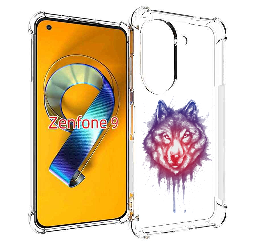 

Чехол MyPads пушистый волк для Asus Zenfone 9 (AI2202), Прозрачный, Tocco