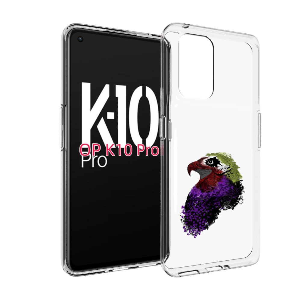 

Чехол MyPads Орел для OPPO K10 Pro, Прозрачный, Tocco