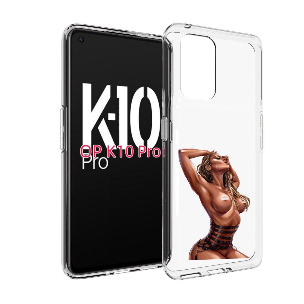 

Чехол MyPads Портупея денский для OPPO K10 Pro, Прозрачный, Tocco