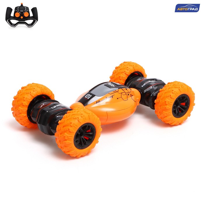 

Перевёртыш радиоуправляемый CLIMBER, 1:16, 4WD, работает от аккумулятора, цвет оранжевый, Радиоуправляемая игрушка