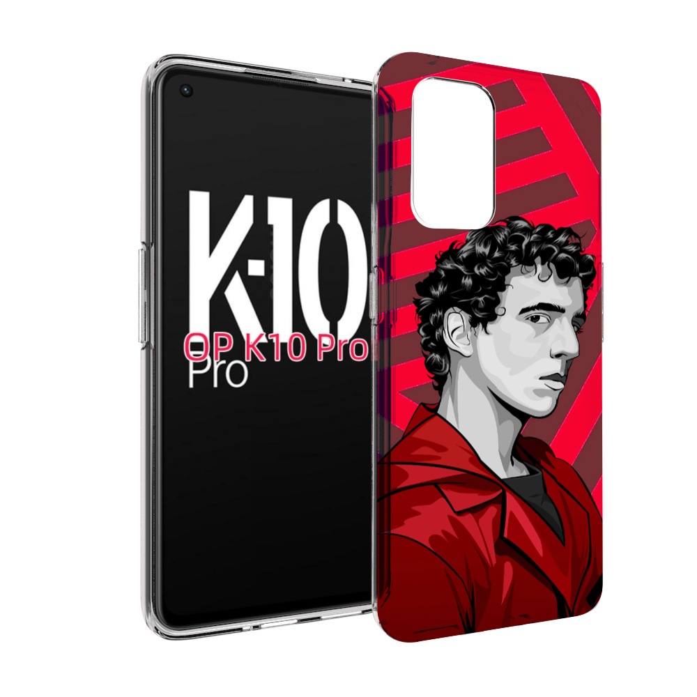 

Чехол MyPads Рио-бумажный-дом для OPPO K10 Pro, Прозрачный, Tocco