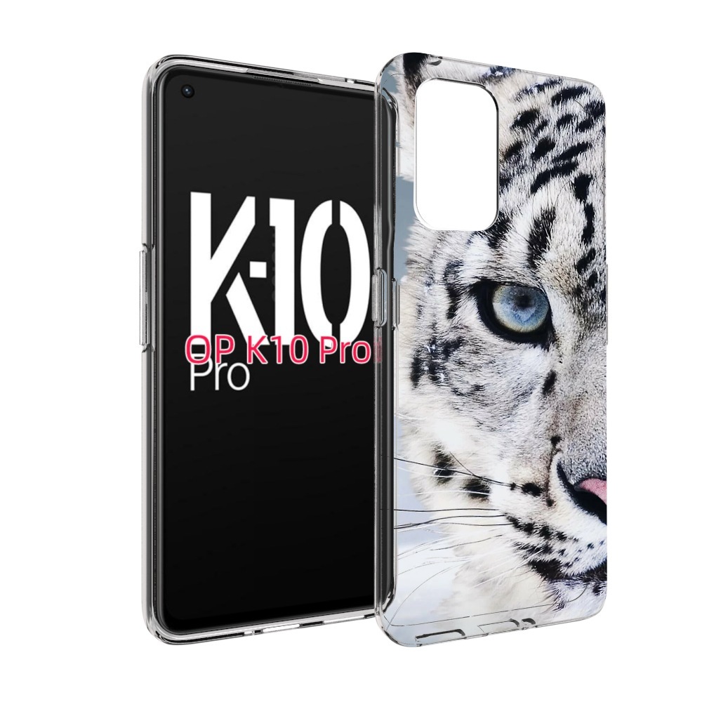 

Чехол MyPads Снежный-барс для OPPO K10 Pro, Прозрачный, Tocco