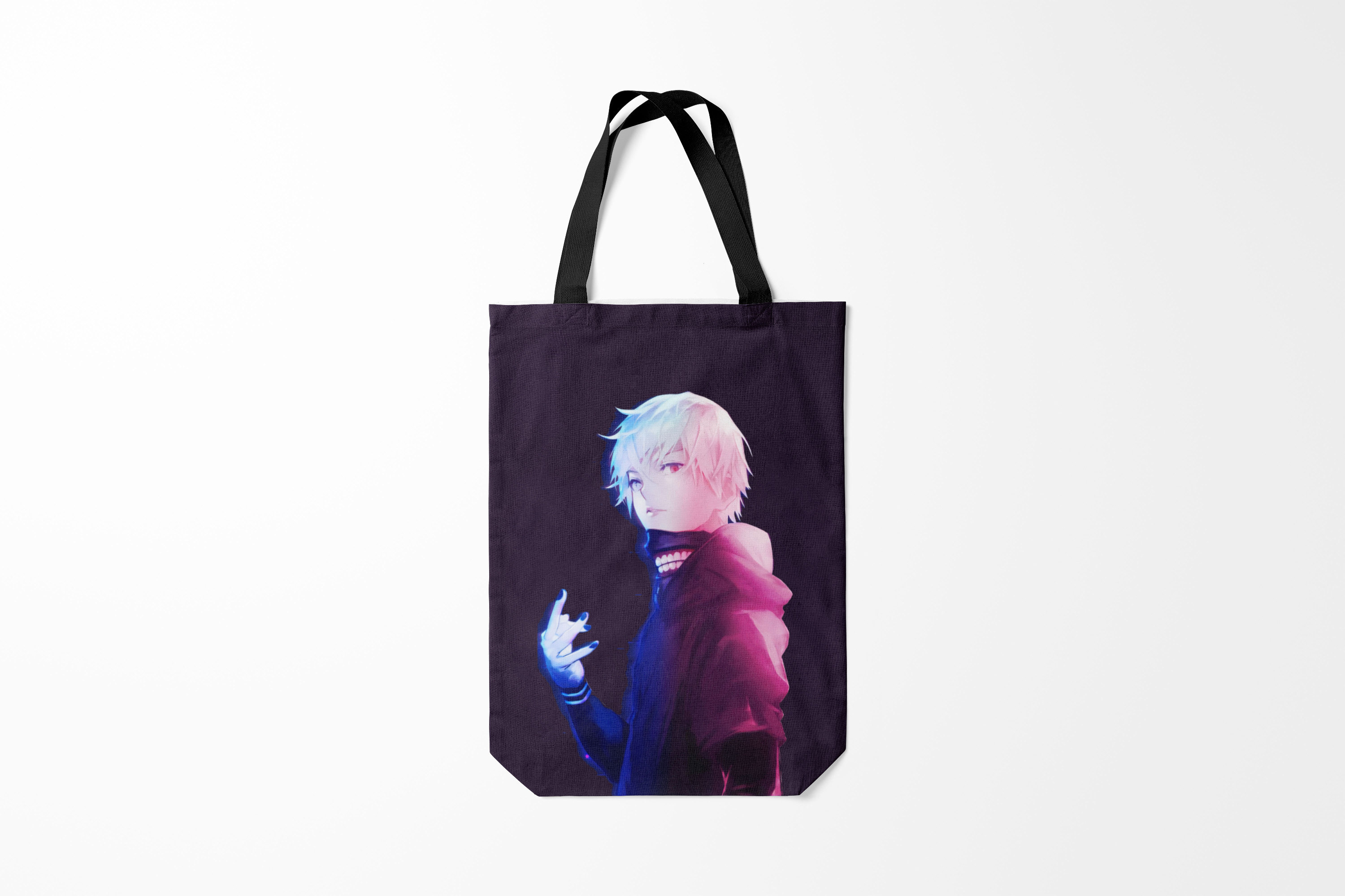 

Сумка шoппер унисекс Burnettie Токийский Гуль Kaneki Ken обернулся,, Токийский Гуль Kaneki Ken обернулся