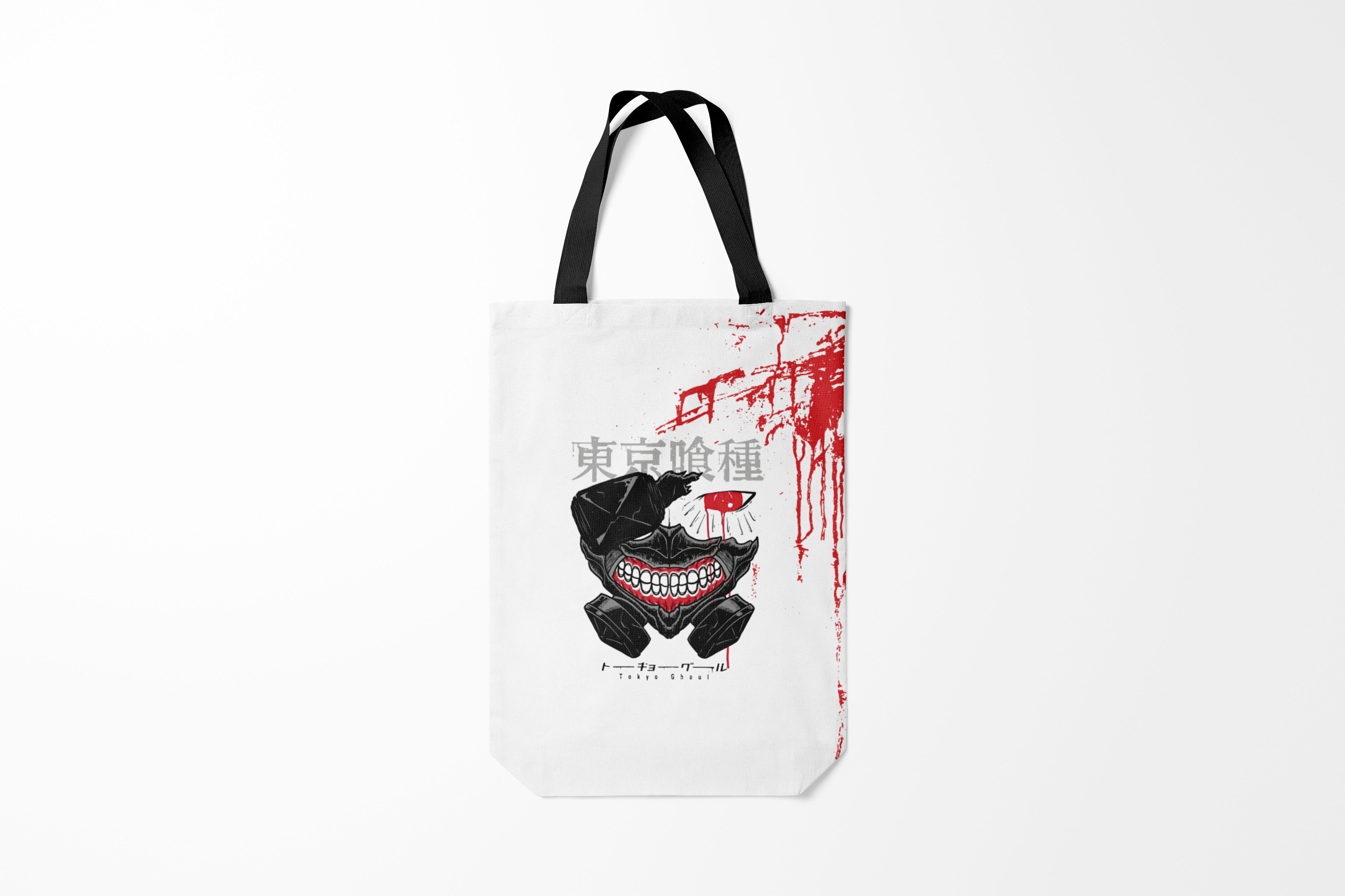 

Сумка шoппер унисекс Burnettie Токийский Гуль Kaneki Ken кусок головы,, Токийский Гуль Kaneki Ken кусок головы