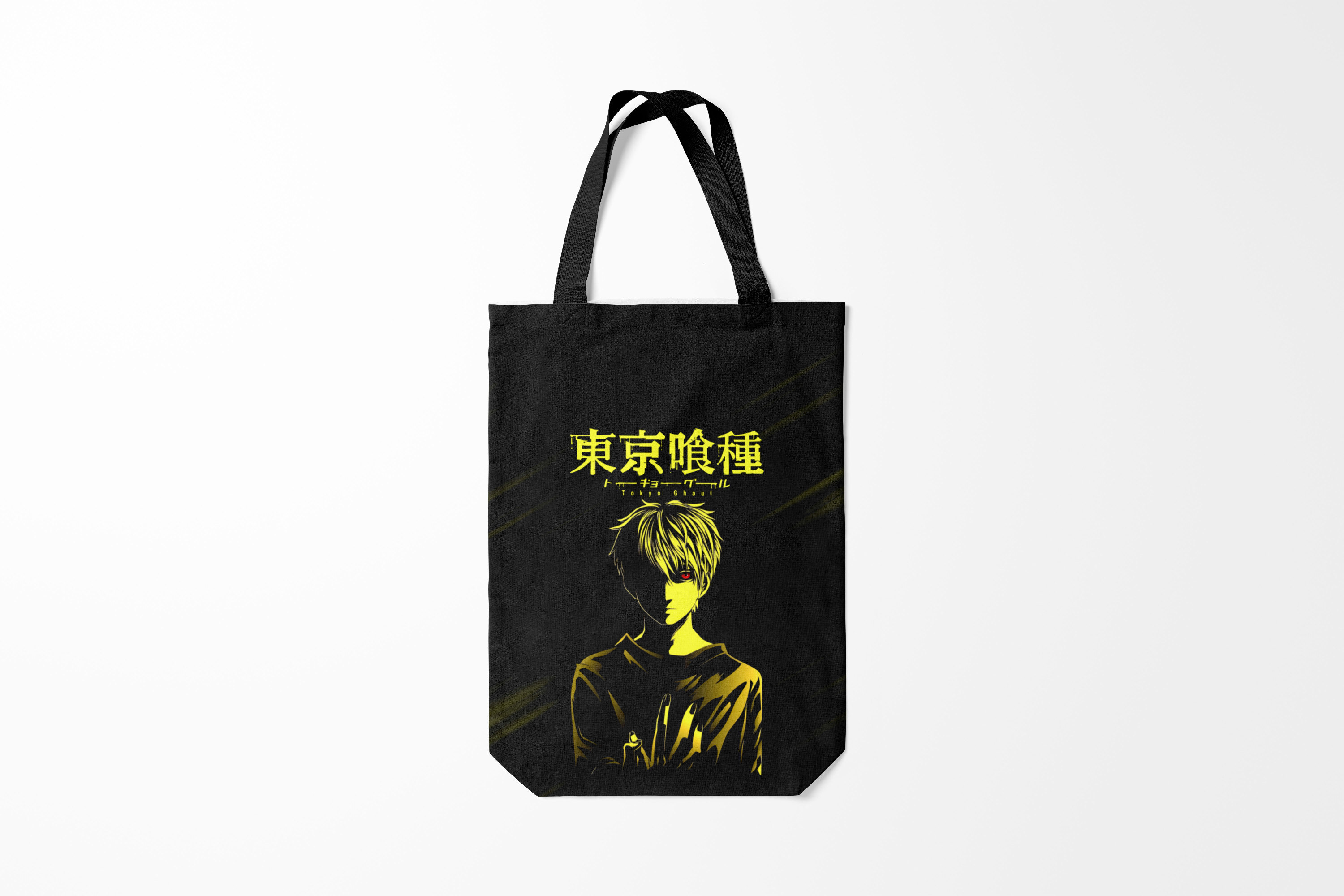 

Сумка шoппер унисекс Burnettie Токийский Гуль Kaneki Ken желтый,, Токийский Гуль Kaneki Ken желтый