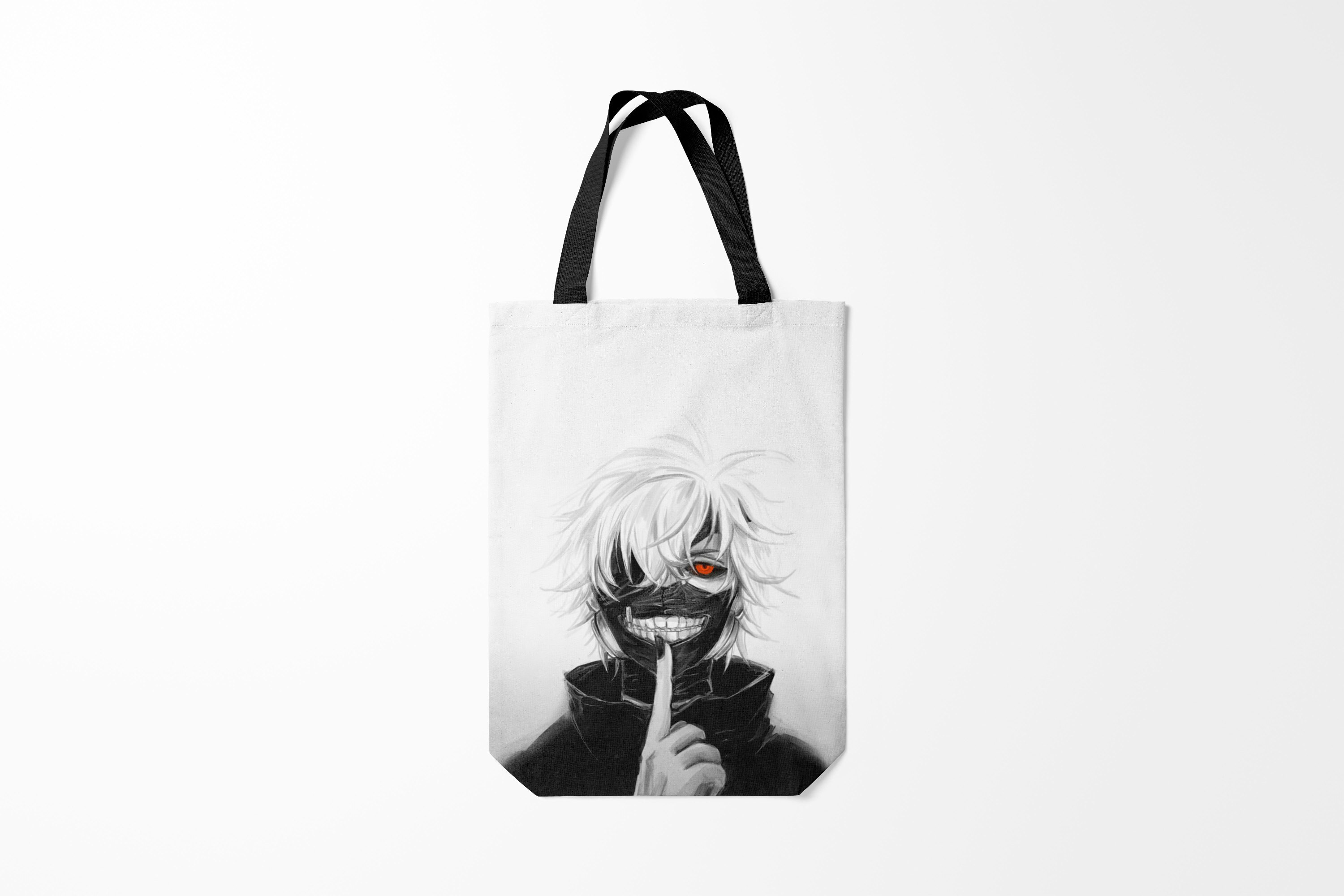 

Сумка шoппер унисекс Burnettie Токийский Гуль Kaneki Ken в анфас,, Токийский Гуль Kaneki Ken в анфас