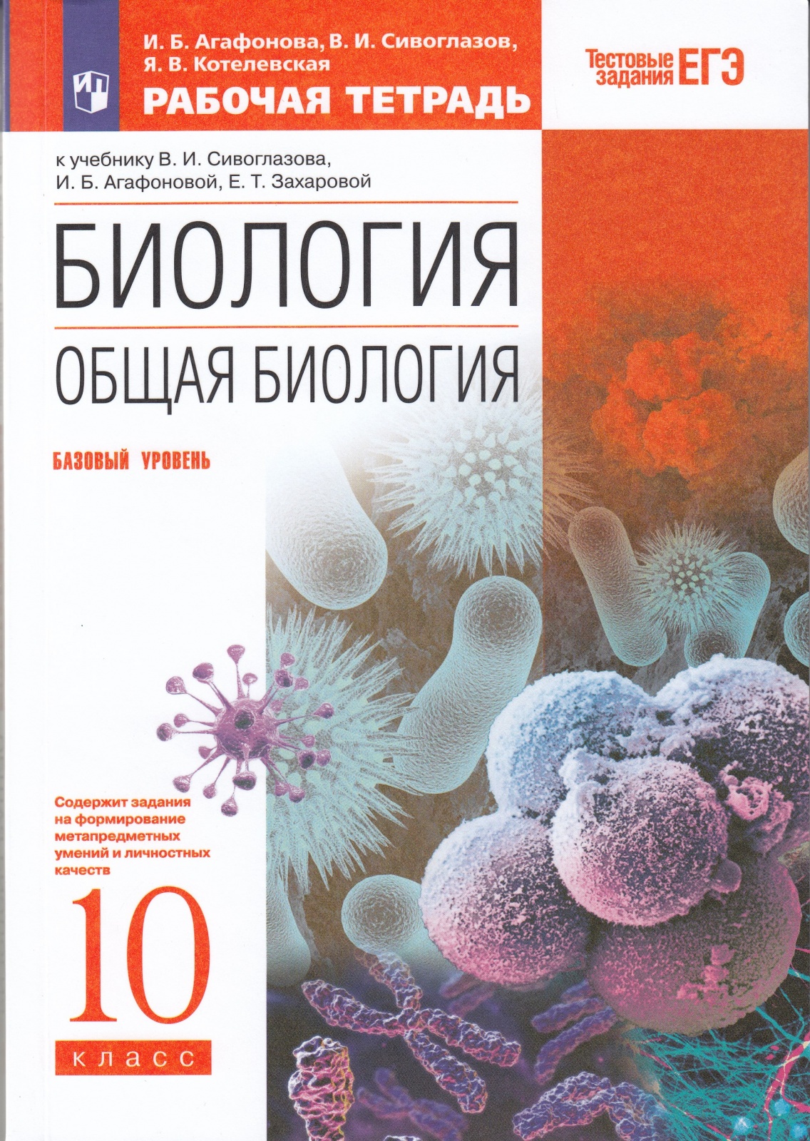 

Книга Просвещение 10 классы, ФГОС Агафонова И. Б, Сивоглазов В. И, Котелевская Я. В. Об..., 10 классы, ФГОС Агафонова И. Б, Сивоглазов В. И, Котелевская Я. В. Общая биология базовый уровень к учебнику Сивоглазова В. И, Агафоновой И. Б.