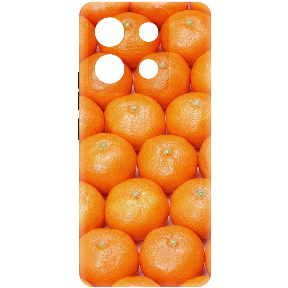 

Чехол-накладка Krutoff Soft Case Мандаринки для Xiaomi Redmi Note 13 Pro 5G черный