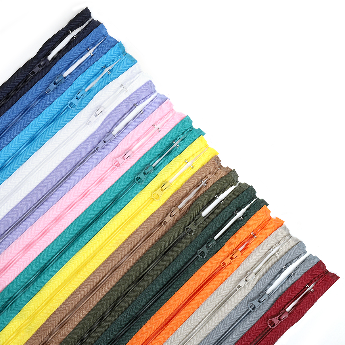 

Молния MaxZipper пласт. спираль №5-N 85см АССОРТИ уп.15цв, Разноцветный, Молнии