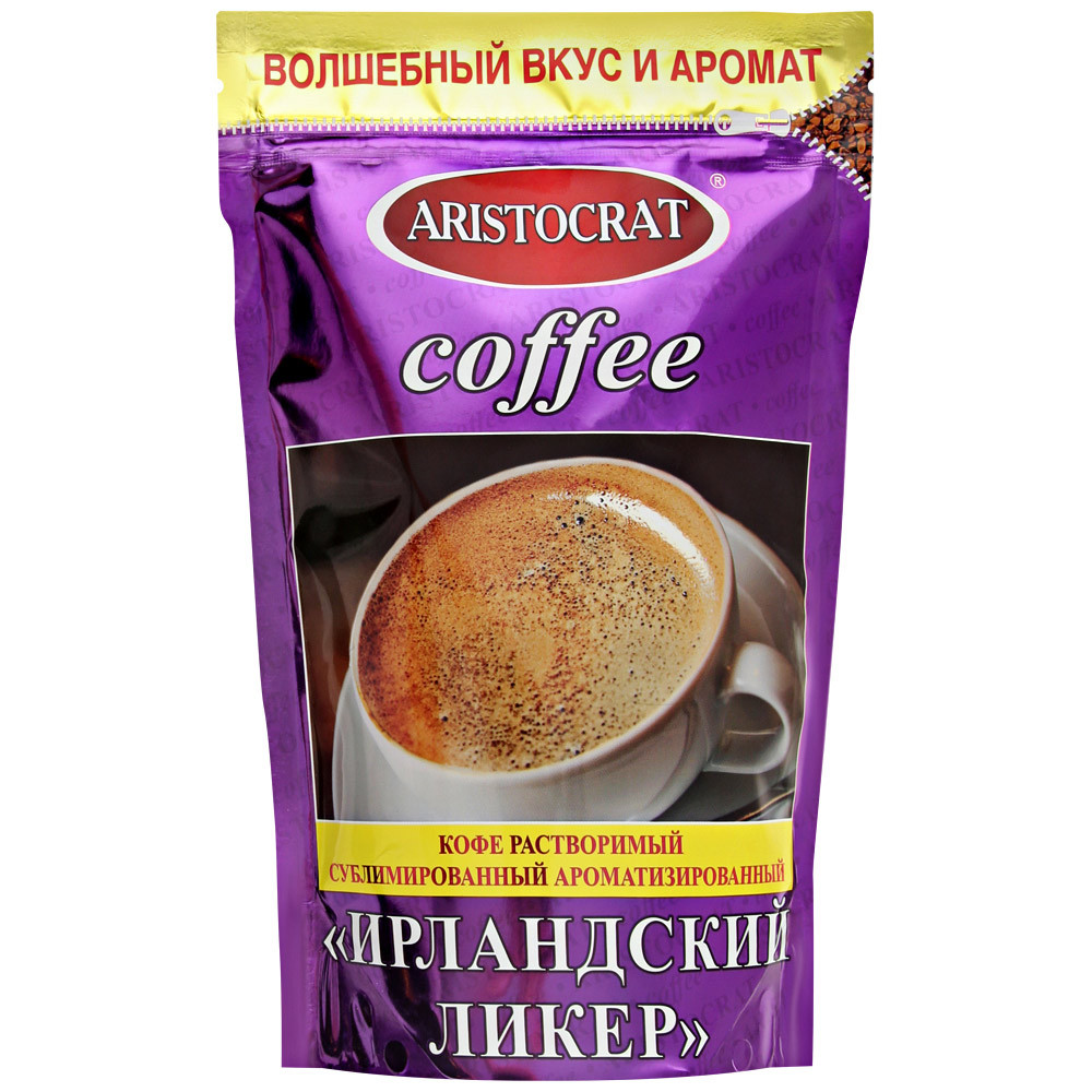 Кофе Aristocrat растворимый Ирландский ликер 90 г