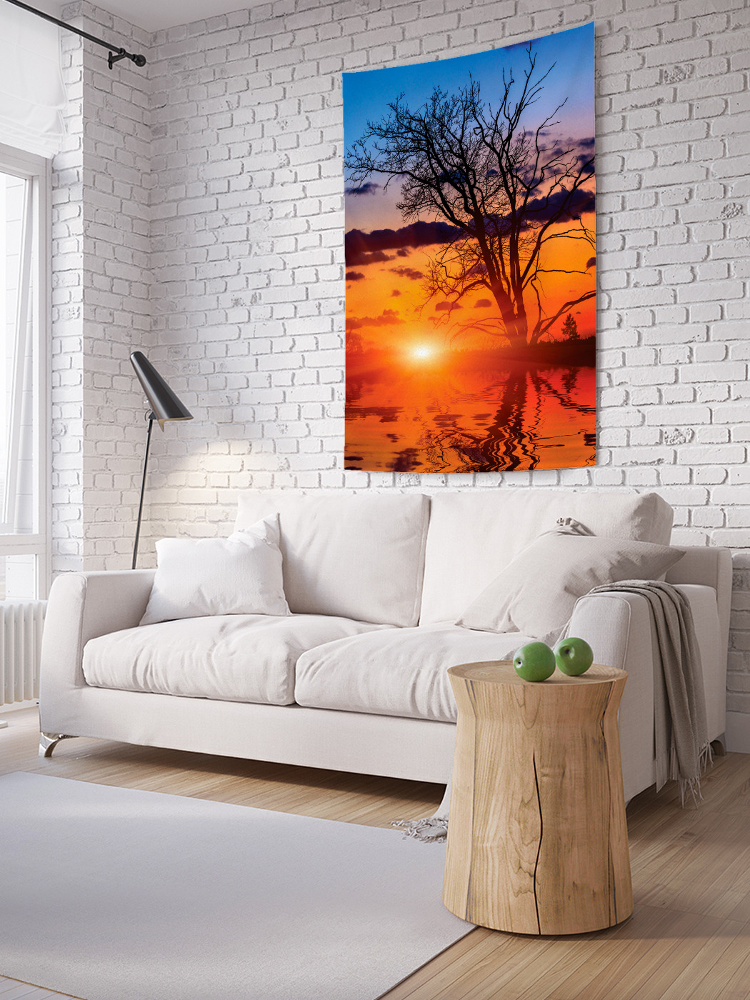 

Вертикальное фотопанно на стену JoyArty Прибрежное дерево 100x150 см, Прибрежное дерево