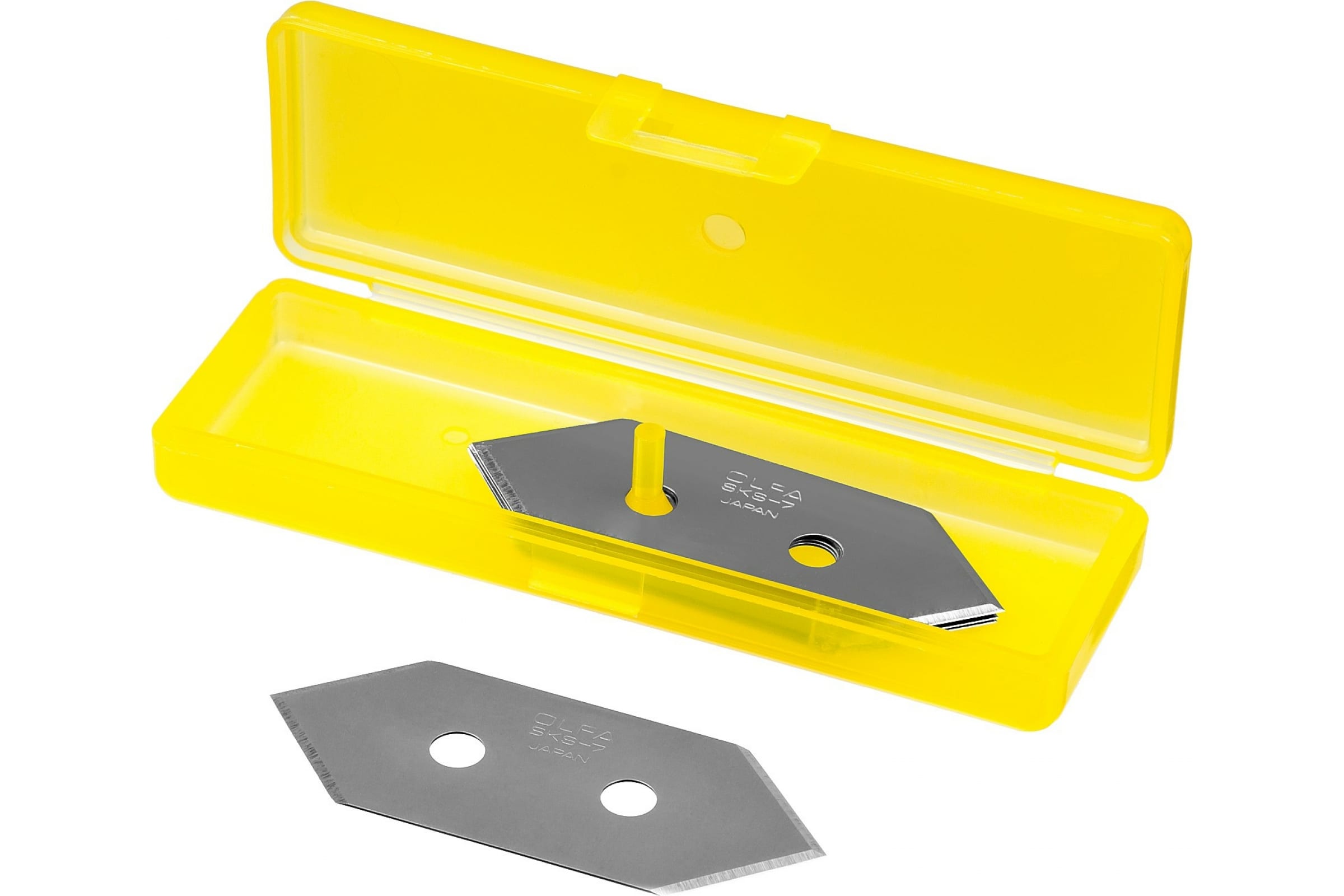 Сменные лезвия OLFA для ножа MC-45/2B, 20(14)х49х0,3мм, 5шт сменные трапециевидные лезвия для ножей строительных smartbuy
