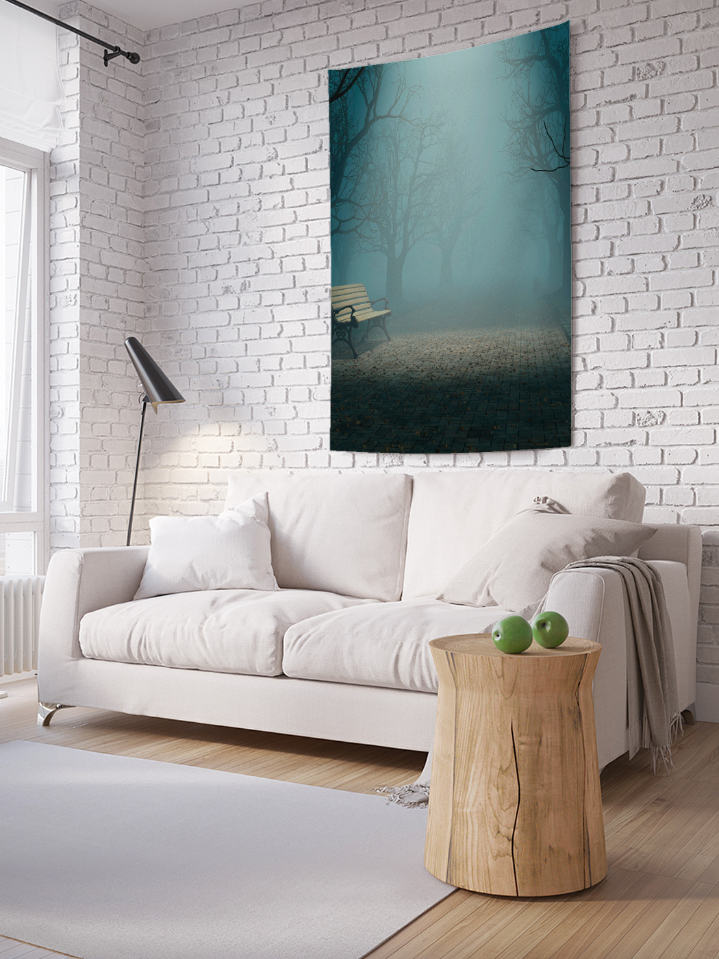 

Вертикальное фотопанно на стену JoyArty Ночной парк 100x150 см, Ночной парк