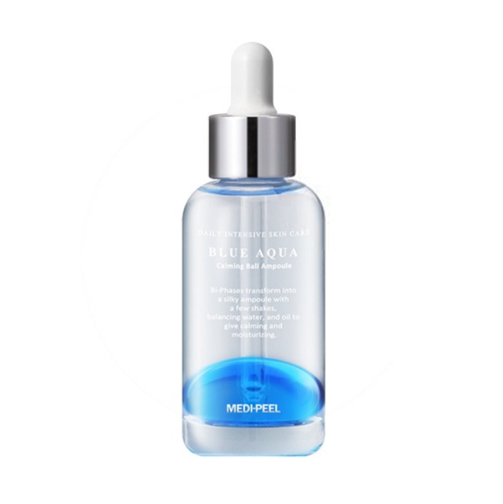 

Двухфазная сыворотка Medi-Peel успокаивающая Blue Aqua Calming Ball Ampoule