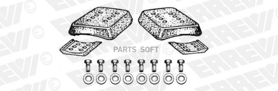 Ремкомплект седельного устройства ERREVI 711974 JOST 38