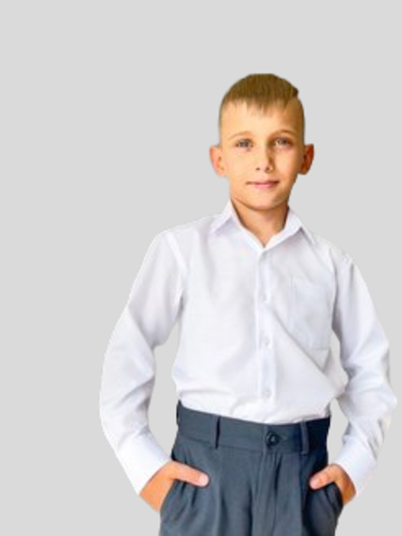 

Рубашка детская GETONI DRS цв. белый р. 116, DRS